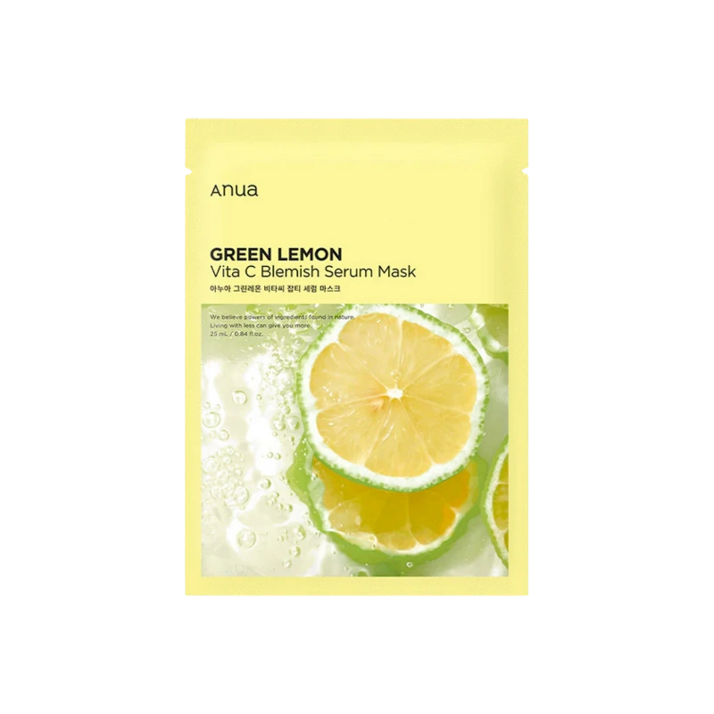 Green Lemon Vita C Blemish Serum Sachet Mask